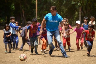 UNICEF Ambassador Ricky Martin calls for greater efforts for children fleeing Syria conflict