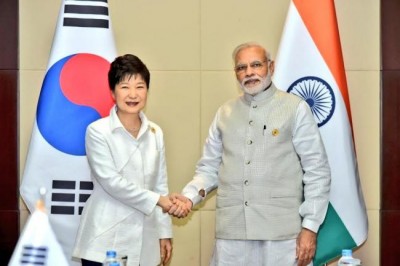 ASEAN-India summit: PM Modi meets Park Geun-hye