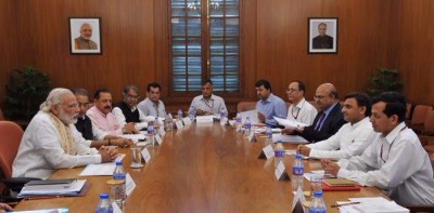 PM Modi meets CM Akhilesh Yadav over drought in Bundellkhand