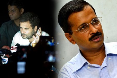 Rahul does not have guts to expose anything against Modi: Kejriwal