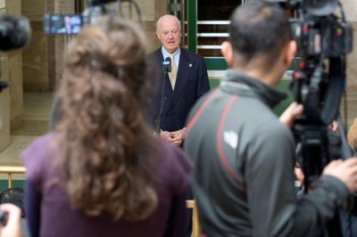 UN mediator suspends intra-Syrian talks for three weeks