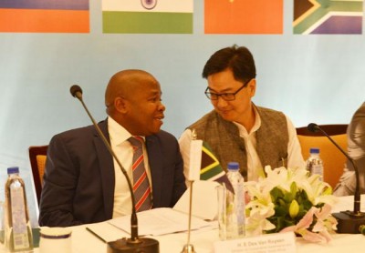 Rijiju inaugurates the BRICS meeting on Disaster Risk Reduction in Udaipur 