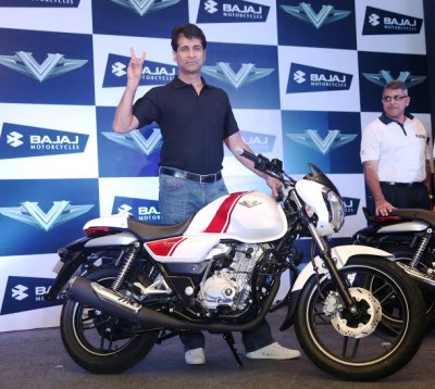 Bajaj Auto unveils the "V"