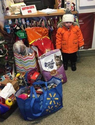 Toronto: Heroic efforts of 2-year-old child to raise $500 for Brain Cancer Research