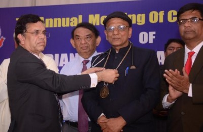 Dr KK Aggarwal takes oath as IMA's National President
