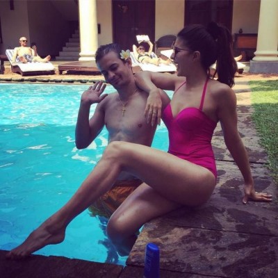 Jacqueline Fernandez enjoys Christmas holiday with brother