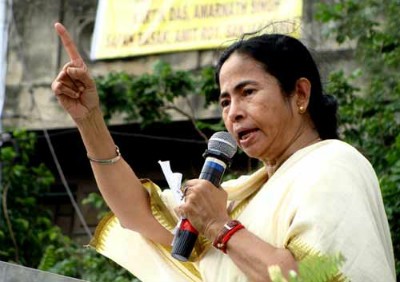 After bicycles, Mamata gives shoes to primary studentsd