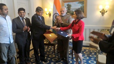 PM meets scientists from Laser Interferometer Gravitational Wave Observatory