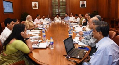 Modi reviews water scarcity situation at high level meeting with Chhattisgarh CM