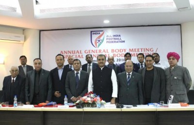 Praful Patel  re-elected as AIFF president