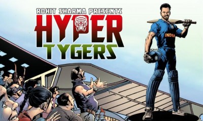 Rohit Sharmaâ€™s new digital comic series Hyper Tiger launched