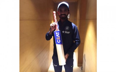 CEAT ropes in Ajinkya Rahane for a 4 year bat endorsement deal