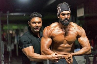 Rana Daggubati beefs up for Baahubali 2