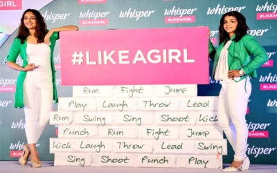 Sonakshi,Sakshi come together for LikeAGirl campaign