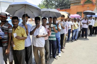 Bengal polls: 20 pct voters turn out till 9 a.m.