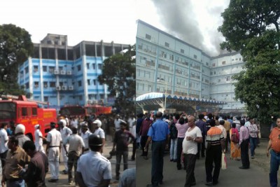 West Bengal CM visits SSKM Hospital upon hearing news of fire 