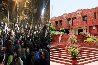Modi's effigy burning row: JNU orders probe, HMO demands report