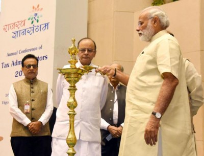 PM addresses tax administrators at Rajasva Gyan Sangam