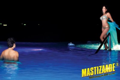 Mastizaade actors promote their film in Pune