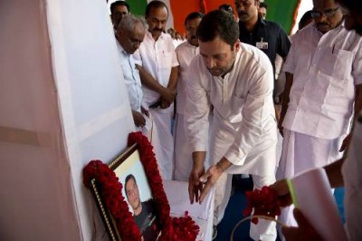 Rahul Gandhi blasts Modi govt. from Kerala