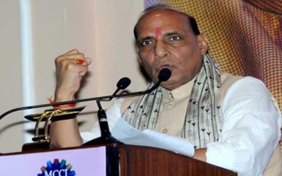 Rajnath Singh meets J and K Governor