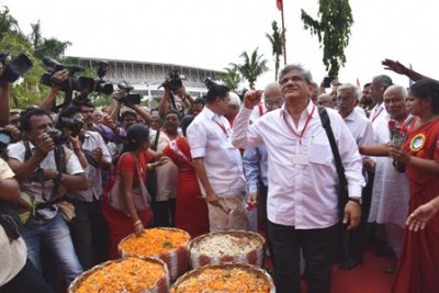Sitaram Yechury targets Narendra Modi 