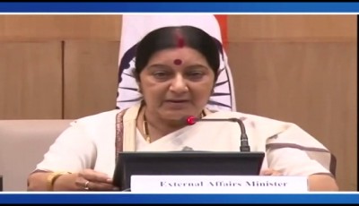 Sushma Swaraj: Government making all efforts to bring back Father Tom  