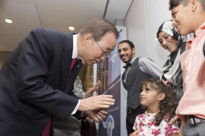  â€˜Letâ€™s build bridges, not walls,â€™ says UN chief, urging all countries to help refugees and migrants