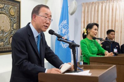 In Myanmar, UN chief spotlights countryâ€™s challenging path towards multi-ethnic democracy