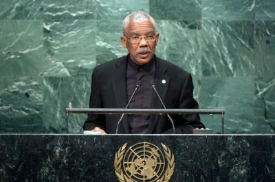 Guyana emerging as a â€˜green State,â€™ President tells UN Assembly
