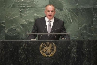 At UN, Slovak President warns against leaders caring more about retaining power than improving lives
