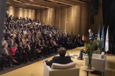 â€˜You are leaders of on Tuesday,â€™ says Ban, urging youth delegates in Argentina to back Global Goals
