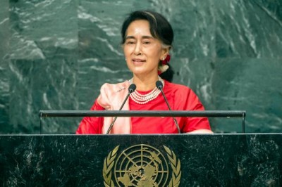 Myanmarâ€™s first civilian leader to address Assembly in 50 years cites UN as inspiration