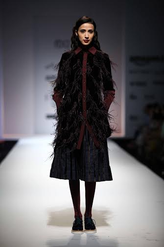 Pallavi Mohan displays her collection at Amazon India Fashion Week