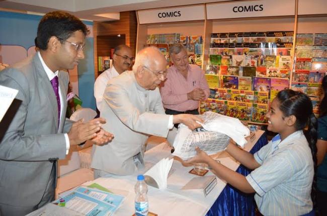 STORY distributes books to underprivileged children 