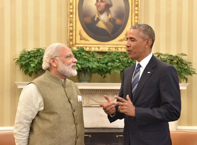 Narendra Modi meets Obama