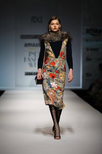 Amazon India Fashion Week: Hemant & Nandita display collection