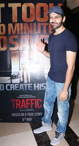Screening of Traffic in Mumbai attended by showbiz brigade 
