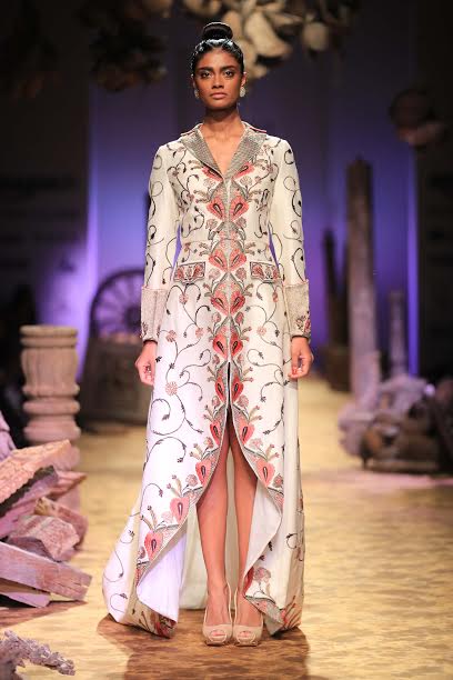 Designer Samant Chauhan showcases collection at Amazon India Fashion Week Day 1