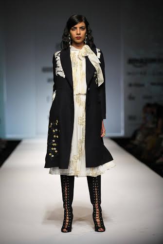 Amazon India Fashion Week: Hemant & Nandita display collection