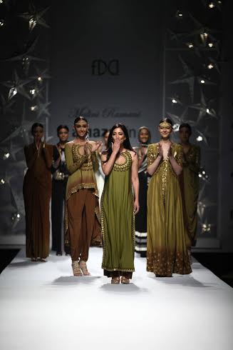 Amazon India Fashion Week: Malini showcases her creations