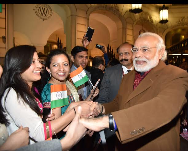 Narendra Modi arrives at Brussels Military Airport, Belgium