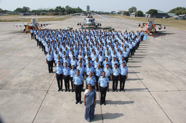 Nirmala Sitharaman visits Air Force Station Jamnagar in Gujarat