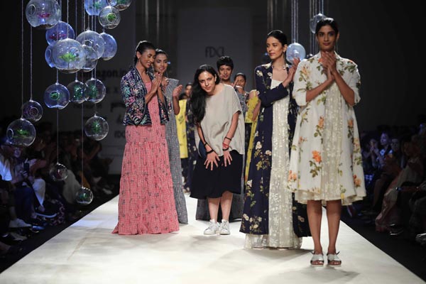 Payal Pratap showcases her collection at Amazon India Fashion Week