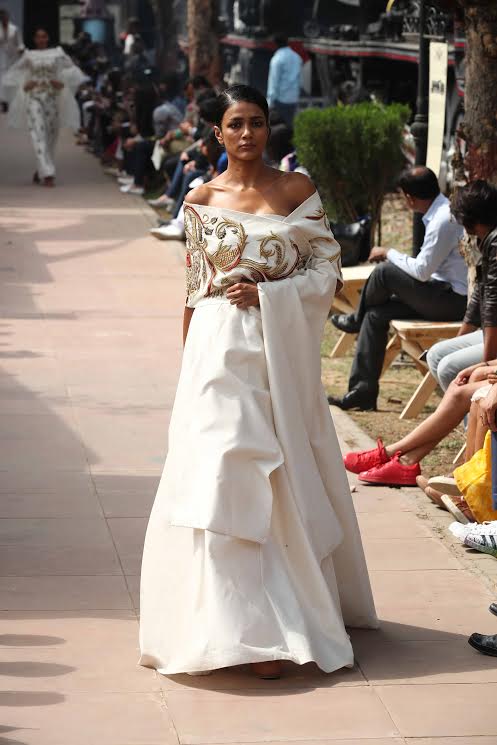 Designer Samant Chauhan showcases collection at Amazon Fashion Week