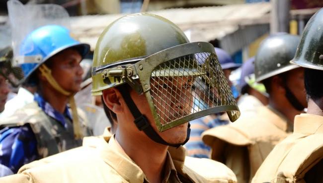 BJP activists clash with Kolkata police, march to Lalbazar turns violent 