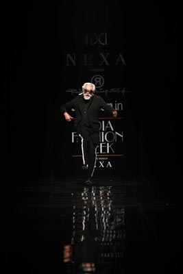 Rajesh Pratap Singh's collection catches attention at Amazon India Fashion Week