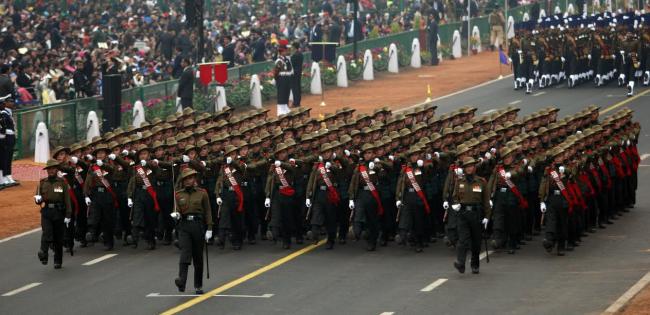 India celebrates 68th Republic Day by displaying its military might, cultural diversity