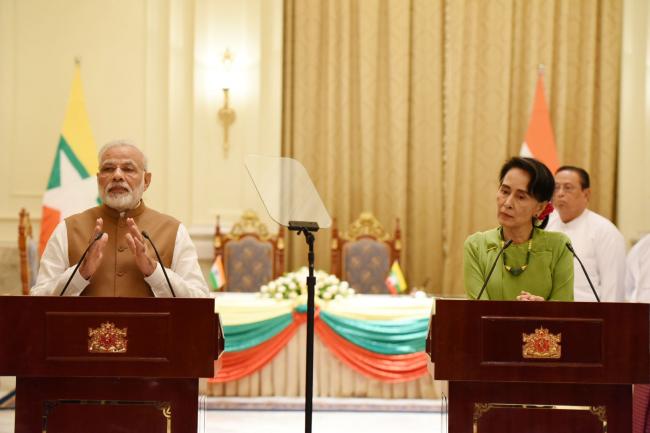PM Modi in Myanmar