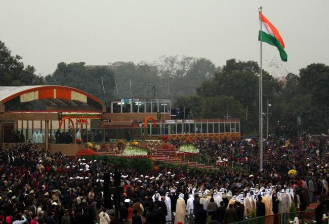 India celebrates 68th Republic Day by displaying its military might, cultural diversity